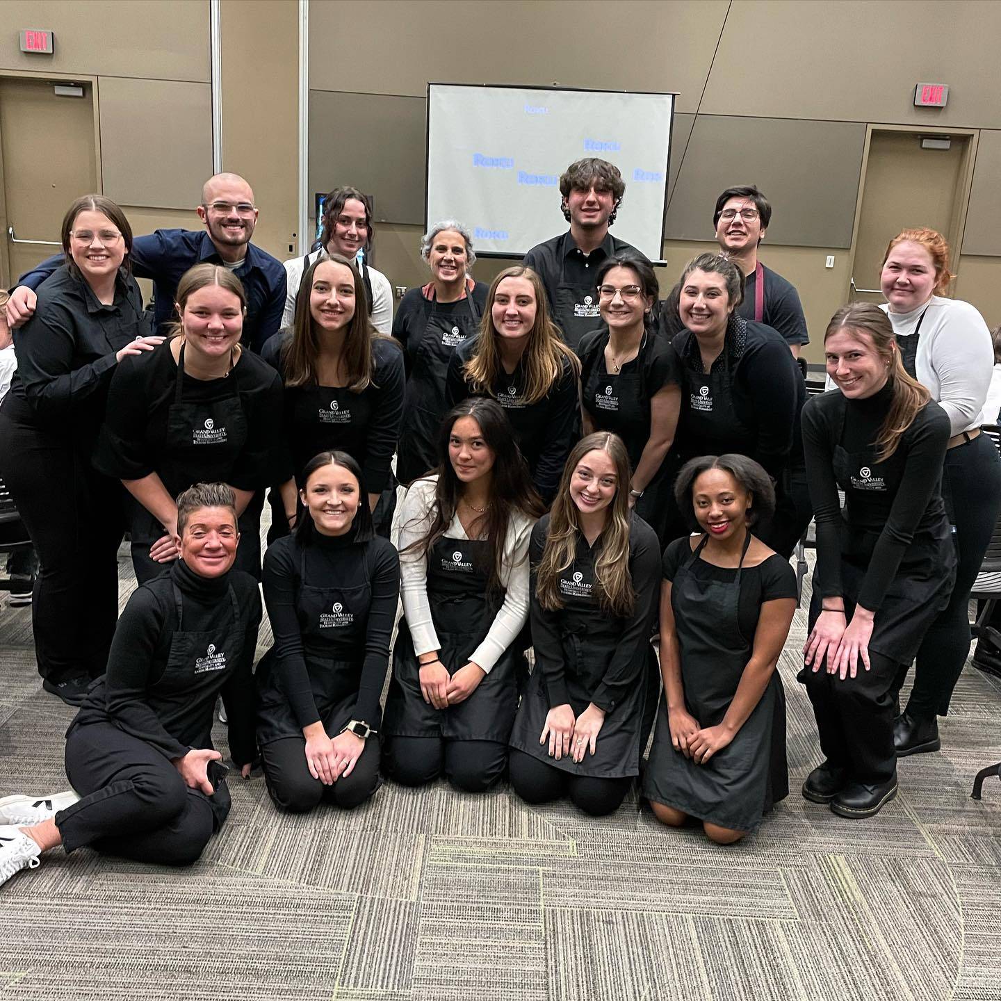 HTM Students Volunteer at the Grand Rapids International Wine, Beer, and Food Festival 2022